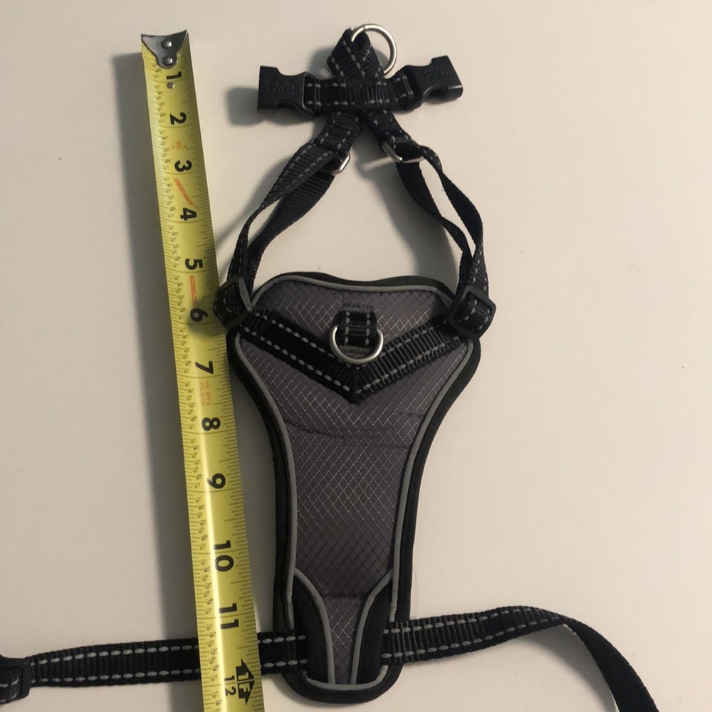 Boots and Barkley small grey dog harness - Picture 13 of 14